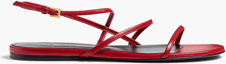Loop Flat Sandal in Rebel Leather