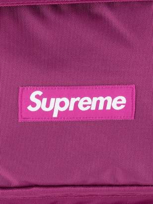Supreme logo duffle bag