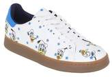 Thumbnail for your product : Donald Duck Embroidered Leather Sneakers