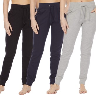 COTTONIQUE Ladies Skinny Casual Joggers Cotton Sweatpants Navy Size 14 -  ShopStyle Trousers