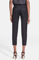 Thumbnail for your product : Elizabeth and James 'Harlow' Leopard Jacquard Ankle Pants