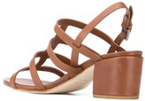 Thumbnail for your product : Del Carlo Block Heel Cage Sandals