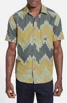 Thumbnail for your product : Volcom 'Charley' Ikat Jacquard Print Short Sleeve Shirt