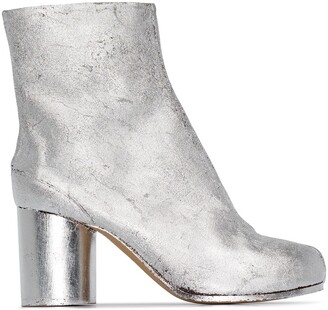 cheap silver boots
