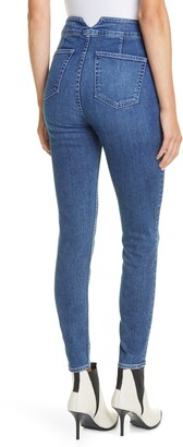 GRLFRND Tatiana V-Waist Skinny Jeans