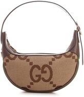 Thumbnail for your product : Gucci Ophidia Jumbo GG Zipped Mini Shoulder Bag