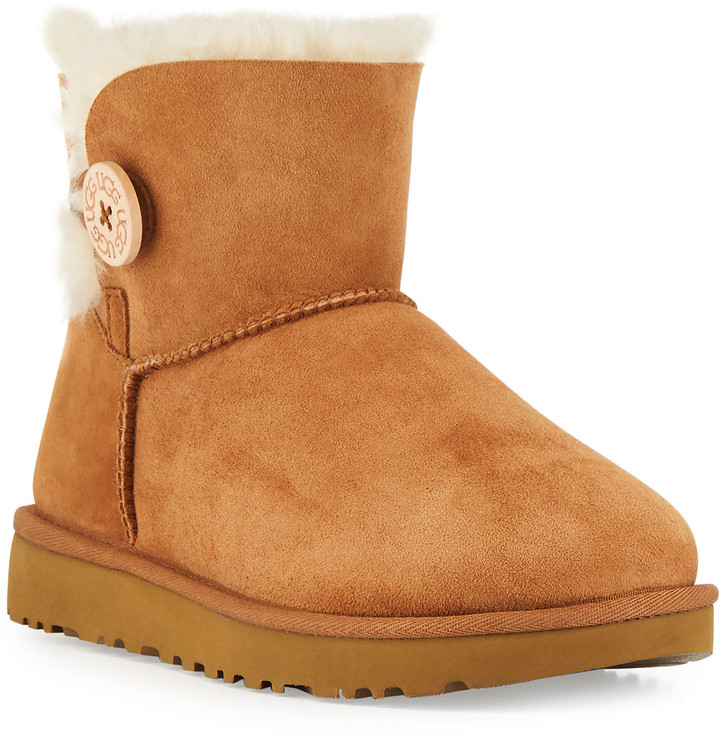 ugg boots bailey button schwarz