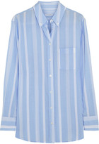 Thumbnail for your product : Equipment Margaux striped cotton shirt