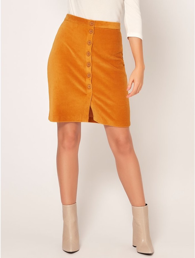 m and co denim skirts