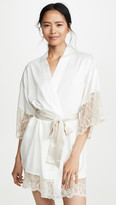 Thumbnail for your product : Flora Nikrooz Gabby Charmeuse Robe