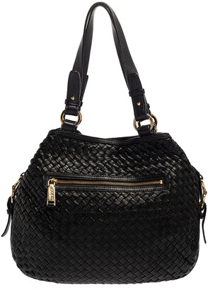 Cole Haan Reiley Tassel Tote Black Leather Purse Shoulder Bag Large -  Women's handbags