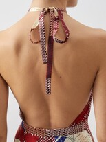Thumbnail for your product : Raquel Diniz Giovanna Floral-print Silk Satin Midi Dress