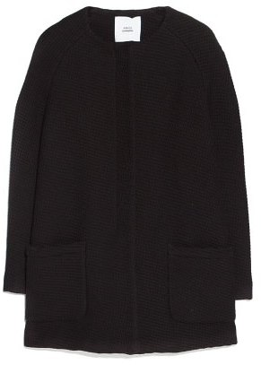 MANGO Knit cotton coat