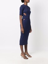Thumbnail for your product : Nina Ricci Cut-Out Cotton Dress