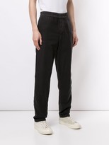 Thumbnail for your product : James Perse Elasticated-Waist Straight-Leg Trousers