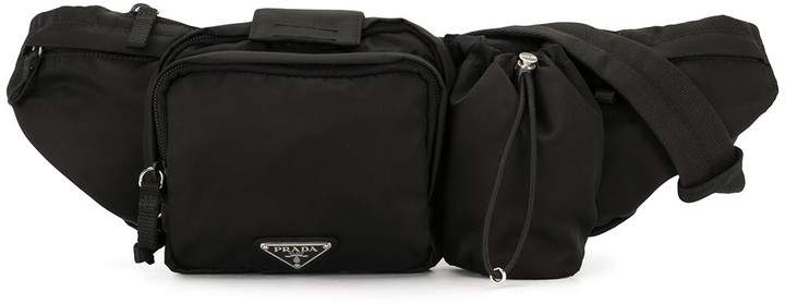 prada technical fabric belt bag