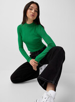 Thumbnail for your product : Twik Ribbed cropped mock neck