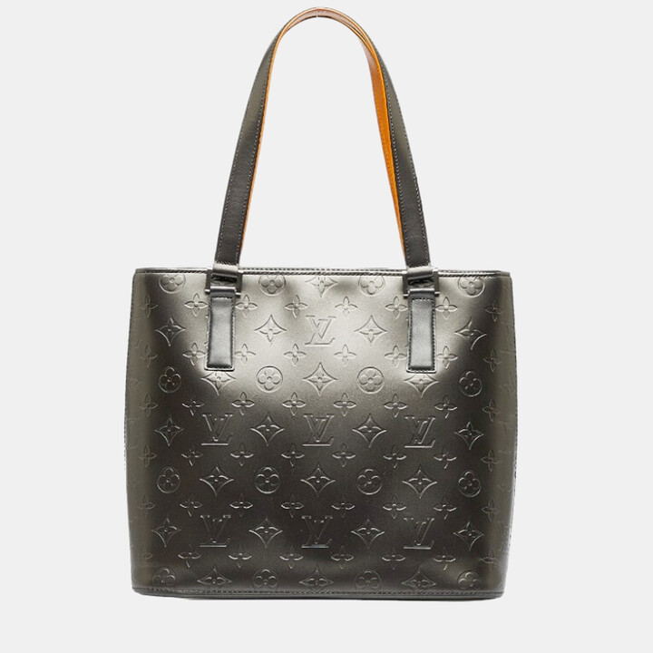 Louis Vuitton Black Monogram Mat Stockton Bag Louis Vuitton | The Luxury  Closet