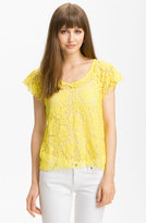 Thumbnail for your product : Patterson J. Kincaid Relaxed Lace Tee