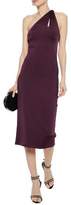 Thumbnail for your product : Cushnie One-Shoulder Stretch-Jersey Midi Dress