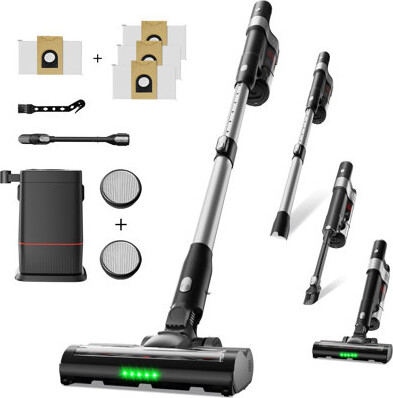 Soges Cordless Stick Vacuum Cleaner 350W Powerful Suction With Station