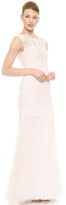 Thumbnail for your product : Love, Yu Madison Cap Sleeve Mermaid Gown