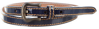 Fendi Patent Leather Thin Belt