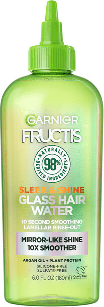 Garnier Fructis Sleek & Shine Argan Oil Smoothing Glass Hair Water, 6 fl oz