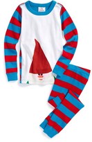 Thumbnail for your product : Hanna Andersson 'Holiday Character' Two Piece Fitted Organic Cotton Pajamas (Little Boys)