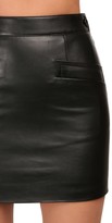 Thumbnail for your product : Saint Laurent Leather Mini Skirt