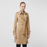 Thumbnail for your product : Burberry Button Detail Cotton Gabardine Trench Coat