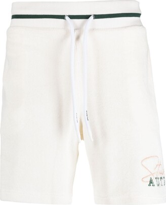 AUTRY Logo-Embroidered Track Shorts