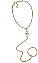 Thumbnail for your product : Jennifer Zeuner Jewelry Mini Raquel Hand Chain