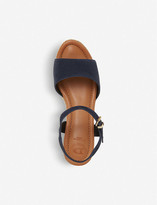 Thumbnail for your product : Dune Kadi suede wedge sandals