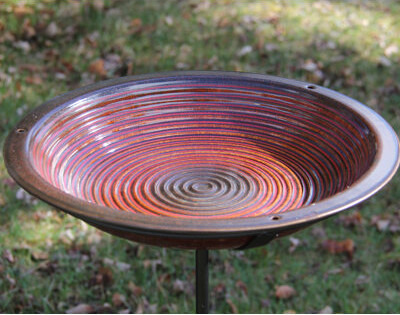 Winston Porter Avian Post Birdbath