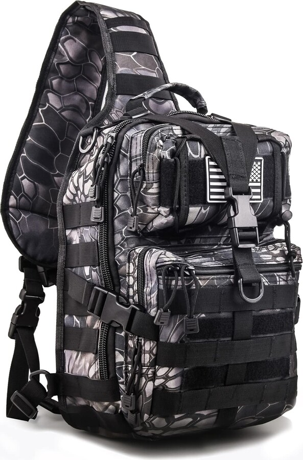 hopopower Tactical Sling Bag Pack Military Rover Shoulder Backpack EDC