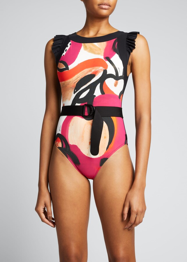 Belted One Piece Swimsuit | Shop the world's largest collection of 