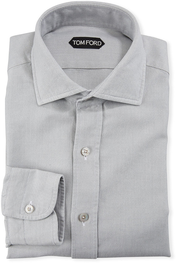 black oxford dress shirt