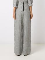 Thumbnail for your product : OSKLEN striped palazzo pants