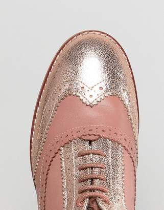 Munich DESIGN MUNICH Leather Flat Shoes