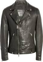Thumbnail for your product : AllSaints Milo Leather Biker Jacket