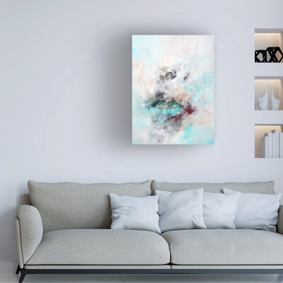 Francoise Wattre Chilled By The Ocean Wind Canvas Art