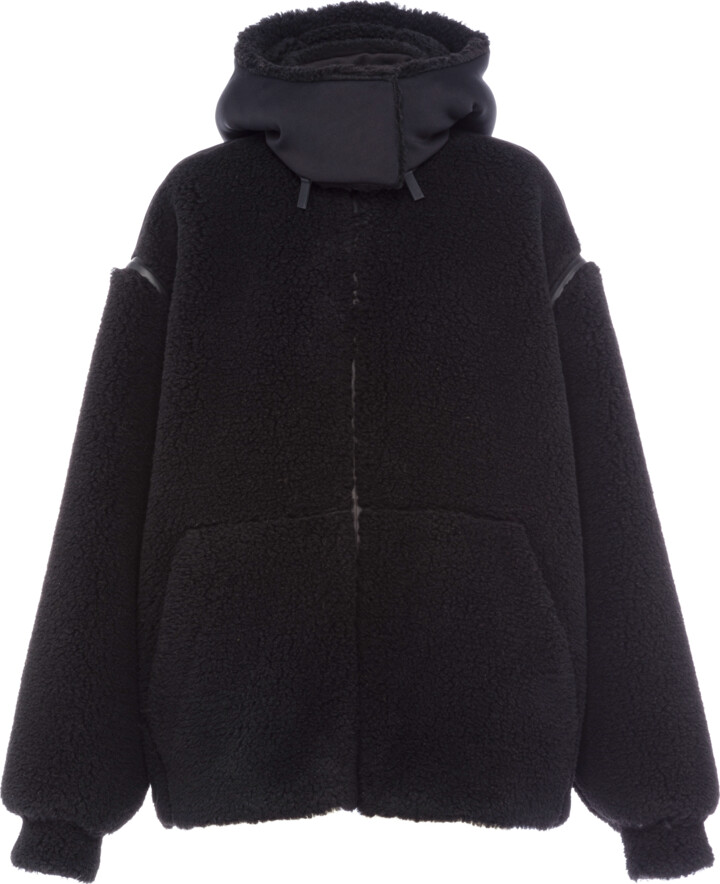 Prada Double Fleece And Recycled Technical Fabric Jacket ShopStyle