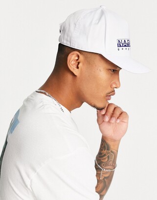 Napapijri Framing 2 cap in white - ShopStyle Hats