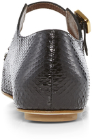 Thumbnail for your product : Marni Embellished Mary Jane Flats
