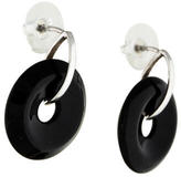 Thumbnail for your product : Baccarat Black Crystal Drop Earrings