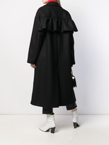 Thumbnail for your product : RED Valentino Ruffle Detail Midi Coat