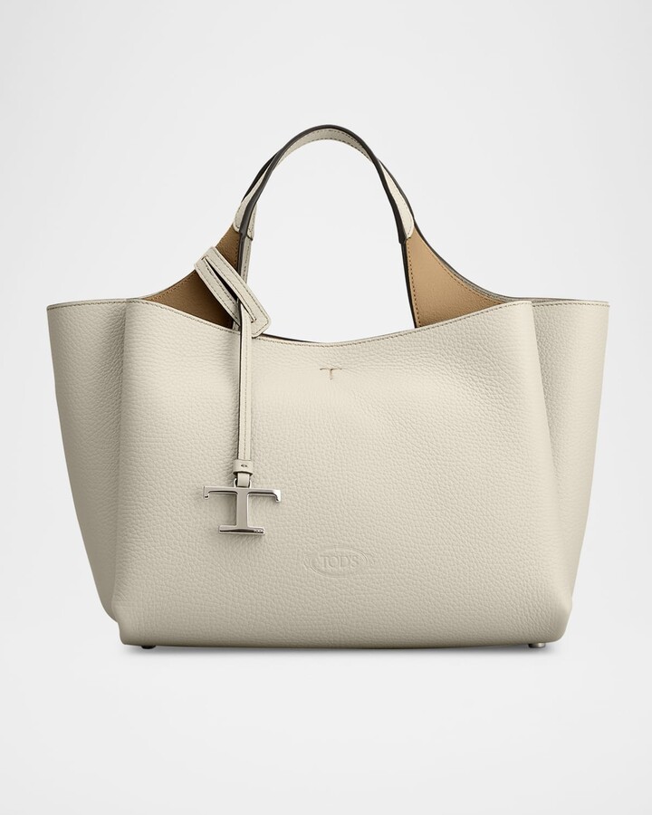 Tod's Mini Grain Leather Tote Bag