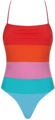 Mara Hoffman Olympia Rainbow Swimsuit
