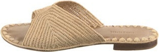 Carrie Forbes Straw Slides - ShopStyle